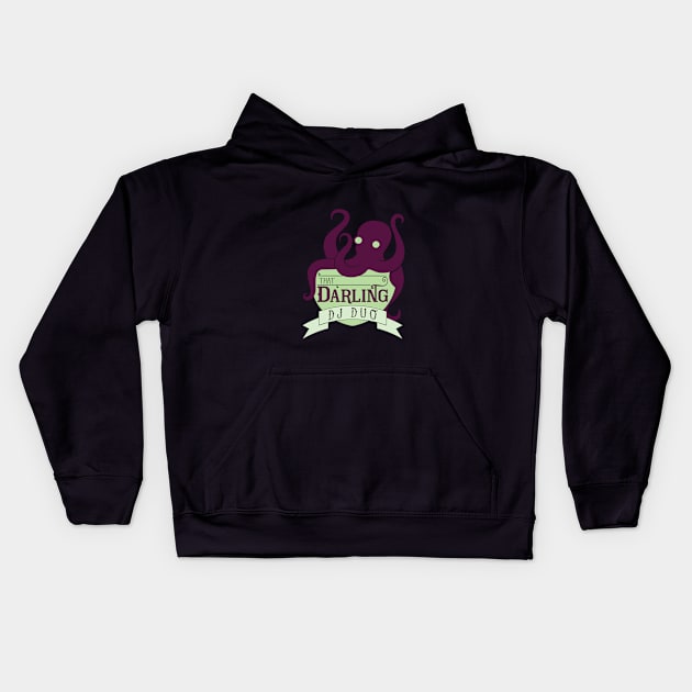 That Darling DJ Duo Kids Hoodie by strangecabaret